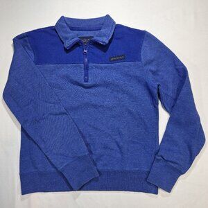 Aéropostale Blue Half-Zip Pullover Sweater